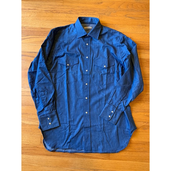 Burberry Other - NWOT Men’s Burberry Jean button down 16/34